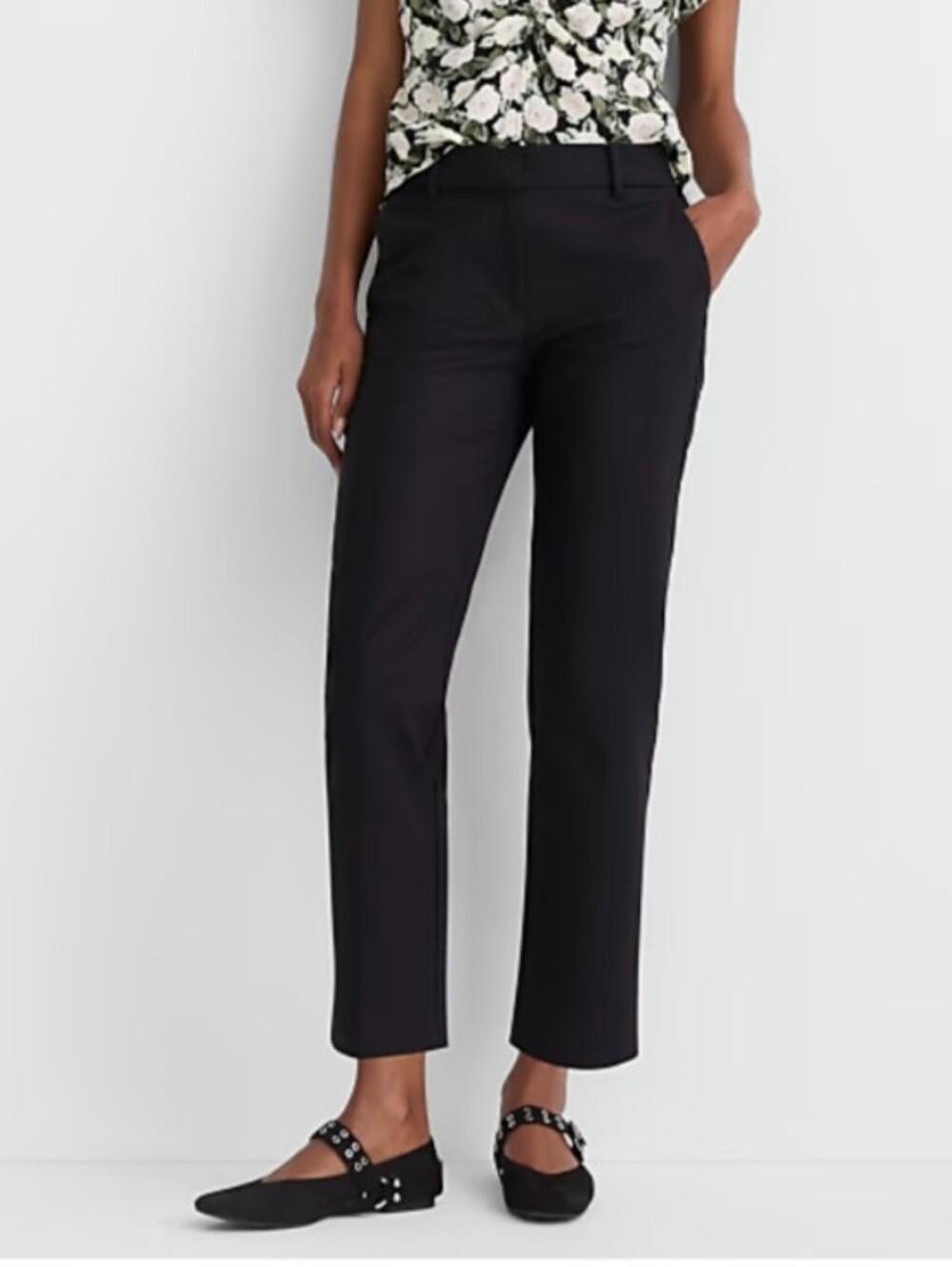 Loft Black Riviera Slim Pants, Size 6P, Ankle/Crop, Like New Excellent Cond.